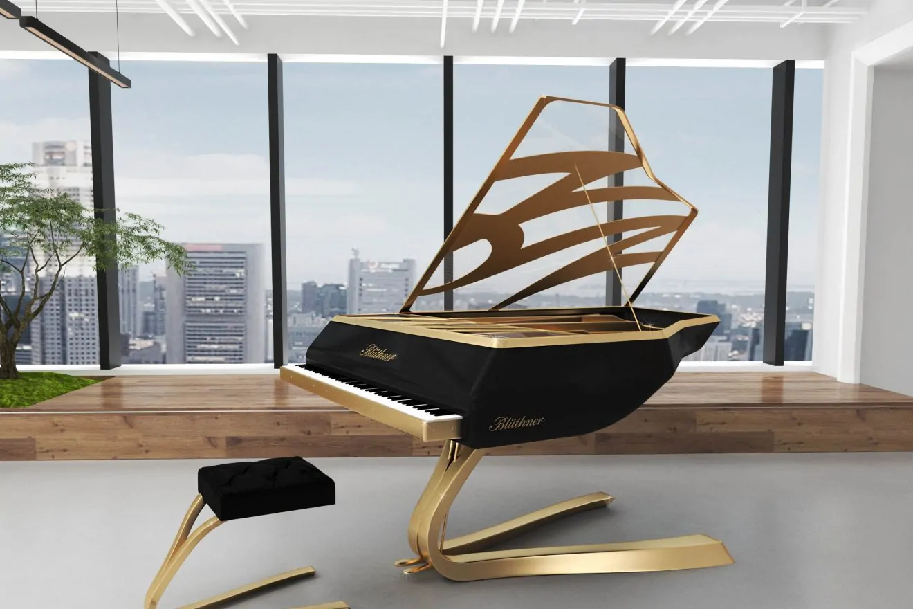 Proyectos 3D diseño de piano