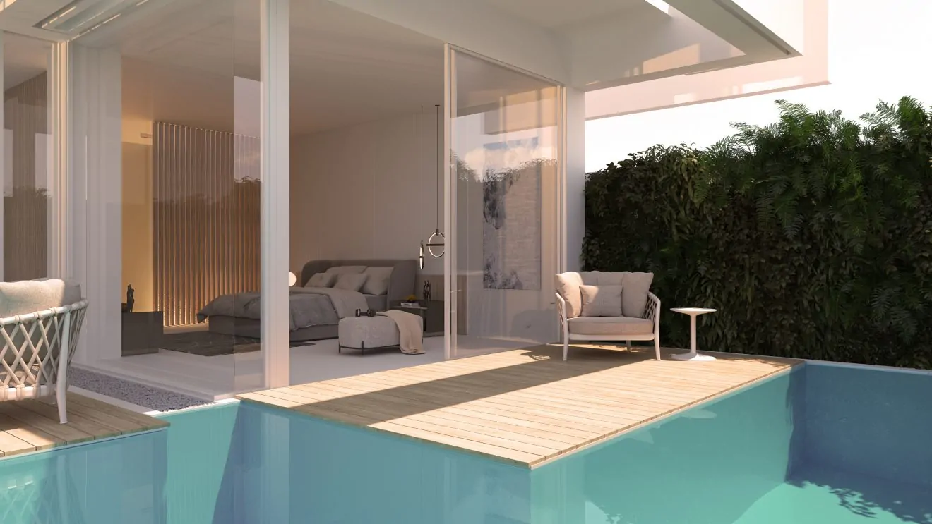Apart hotel interiorismo